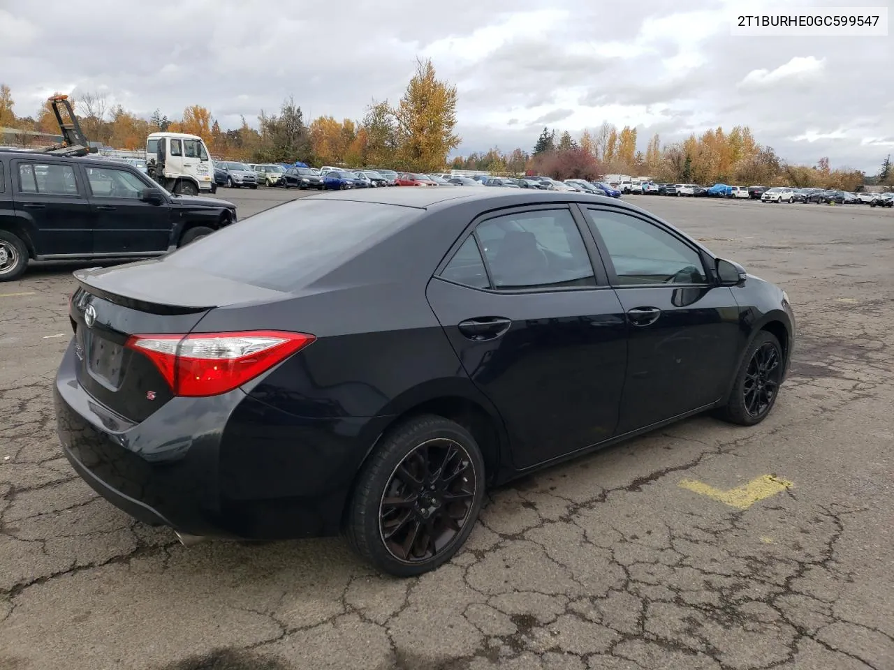 2016 Toyota Corolla L VIN: 2T1BURHE0GC599547 Lot: 80332644