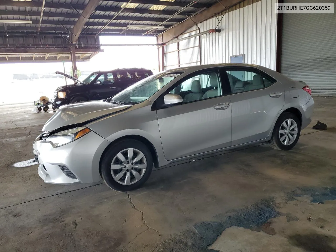 2016 Toyota Corolla L VIN: 2T1BURHE7GC620359 Lot: 80392224