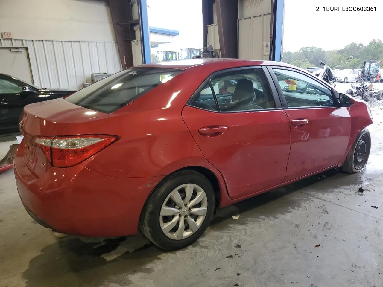 2016 Toyota Corolla L VIN: 2T1BURHE8GC603361 Lot: 80419694