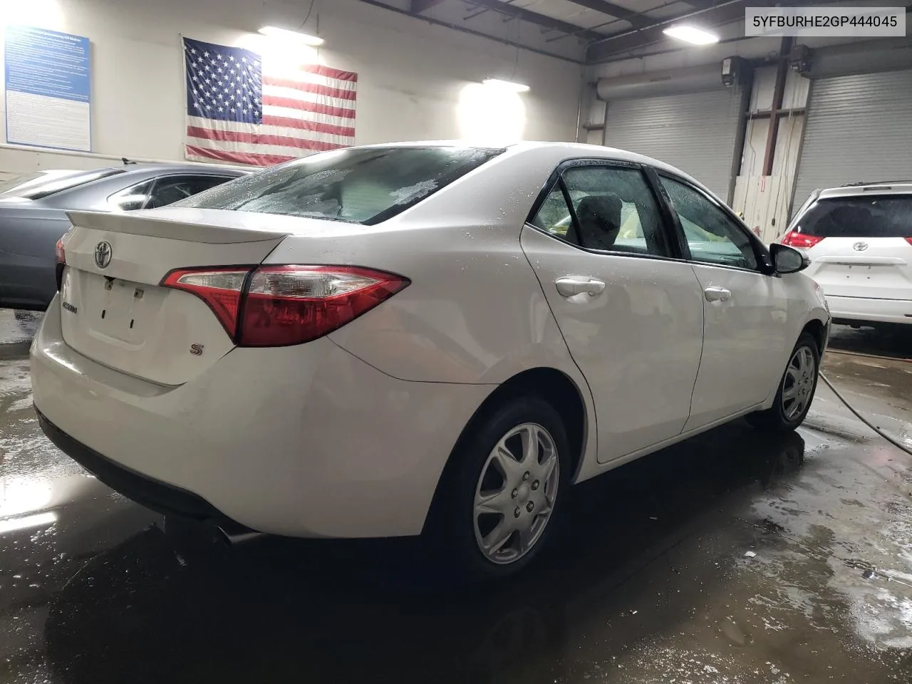 2016 Toyota Corolla L VIN: 5YFBURHE2GP444045 Lot: 80448034