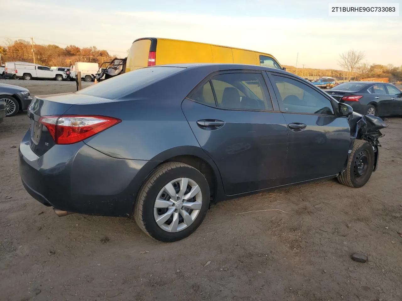 2016 Toyota Corolla L VIN: 2T1BURHE9GC733083 Lot: 80550544