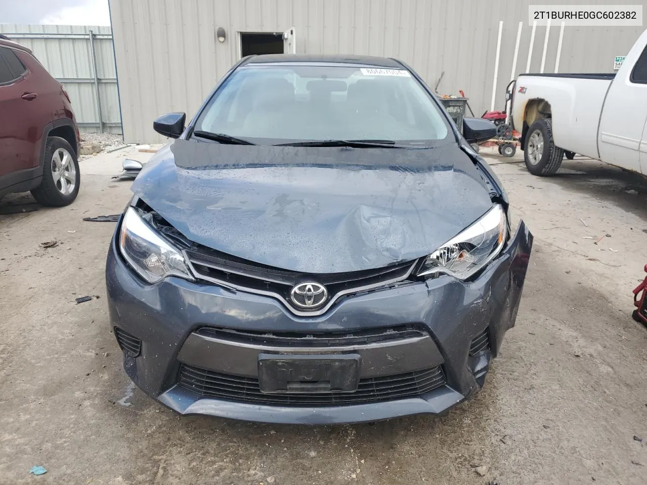 2016 Toyota Corolla L VIN: 2T1BURHE0GC602382 Lot: 80667004