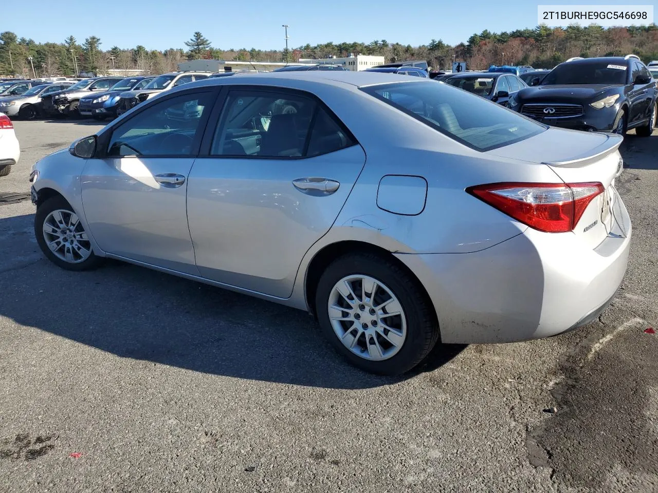 2016 Toyota Corolla L VIN: 2T1BURHE9GC546698 Lot: 80820204