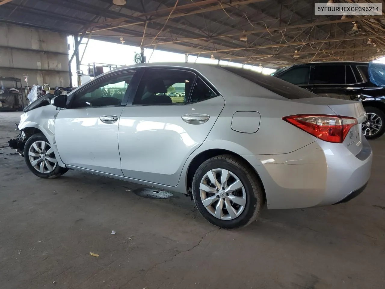 2016 Toyota Corolla L VIN: 5YFBURHEXGP396214 Lot: 80917604