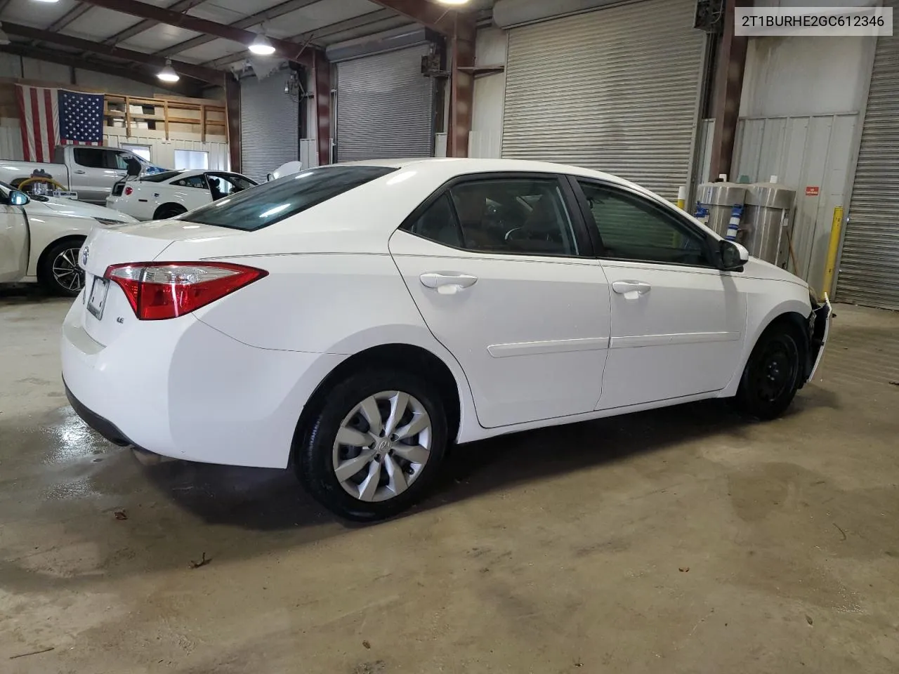 2016 Toyota Corolla L VIN: 2T1BURHE2GC612346 Lot: 81075984