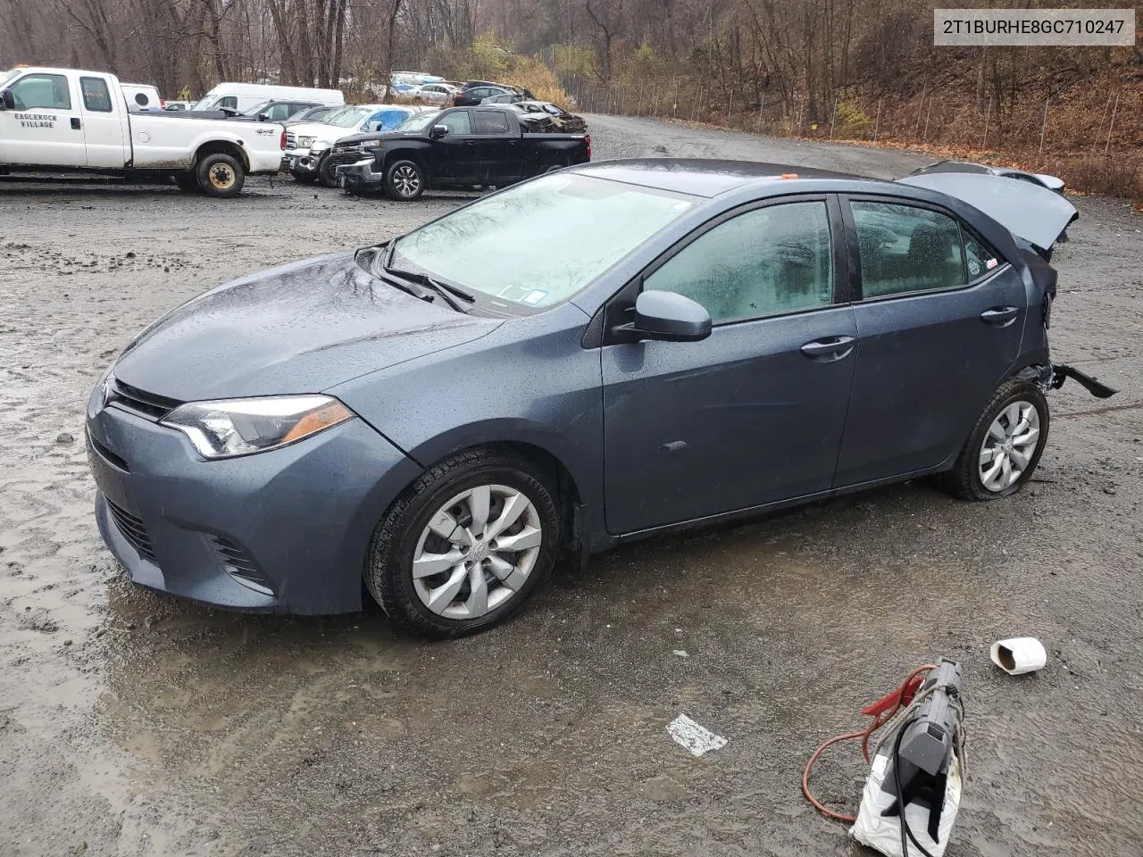 2016 Toyota Corolla L VIN: 2T1BURHE8GC710247 Lot: 81827394