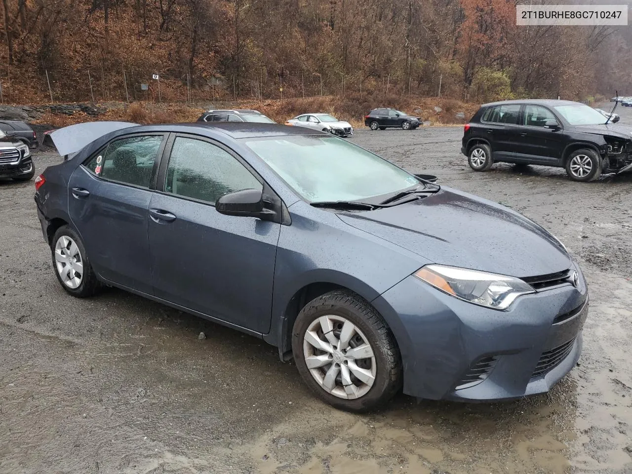 2016 Toyota Corolla L VIN: 2T1BURHE8GC710247 Lot: 81827394