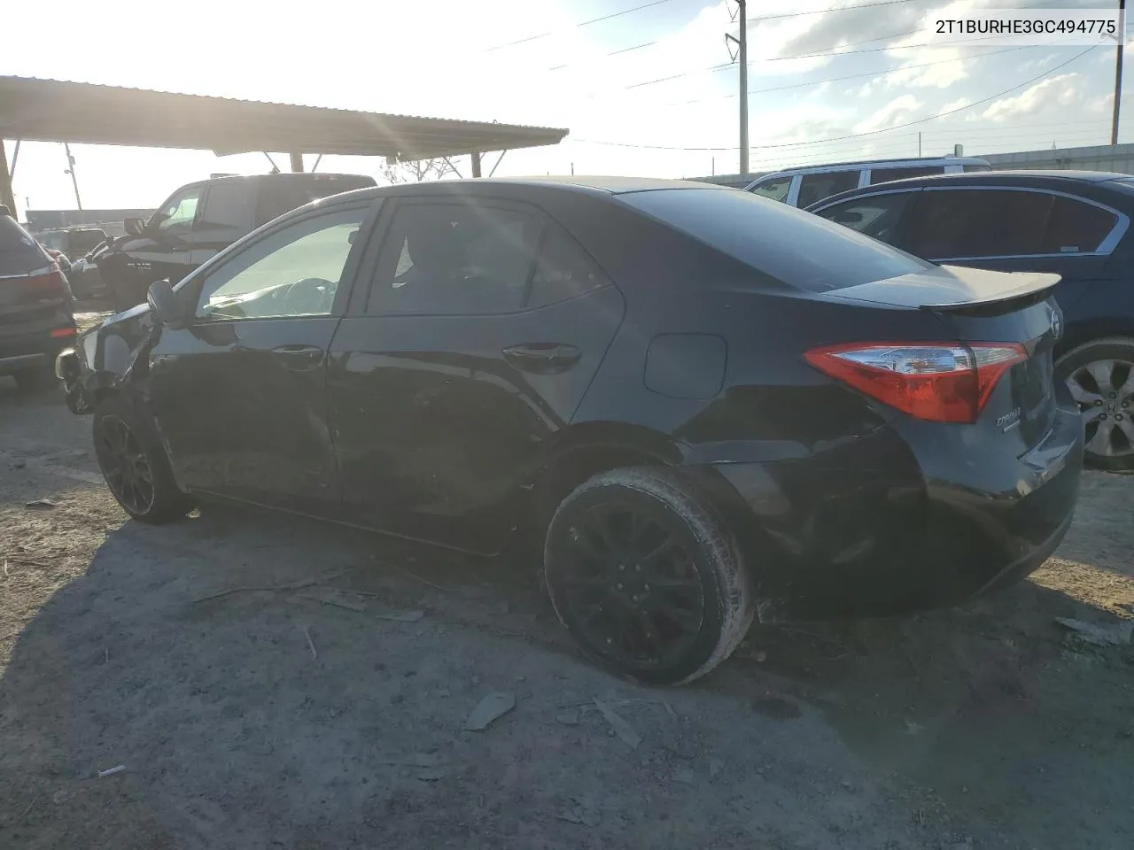 2T1BURHE3GC494775 2016 Toyota Corolla L