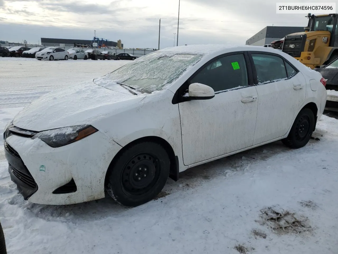 2017 Toyota Corolla L VIN: 2T1BURHE6HC874596 Lot: 41919884