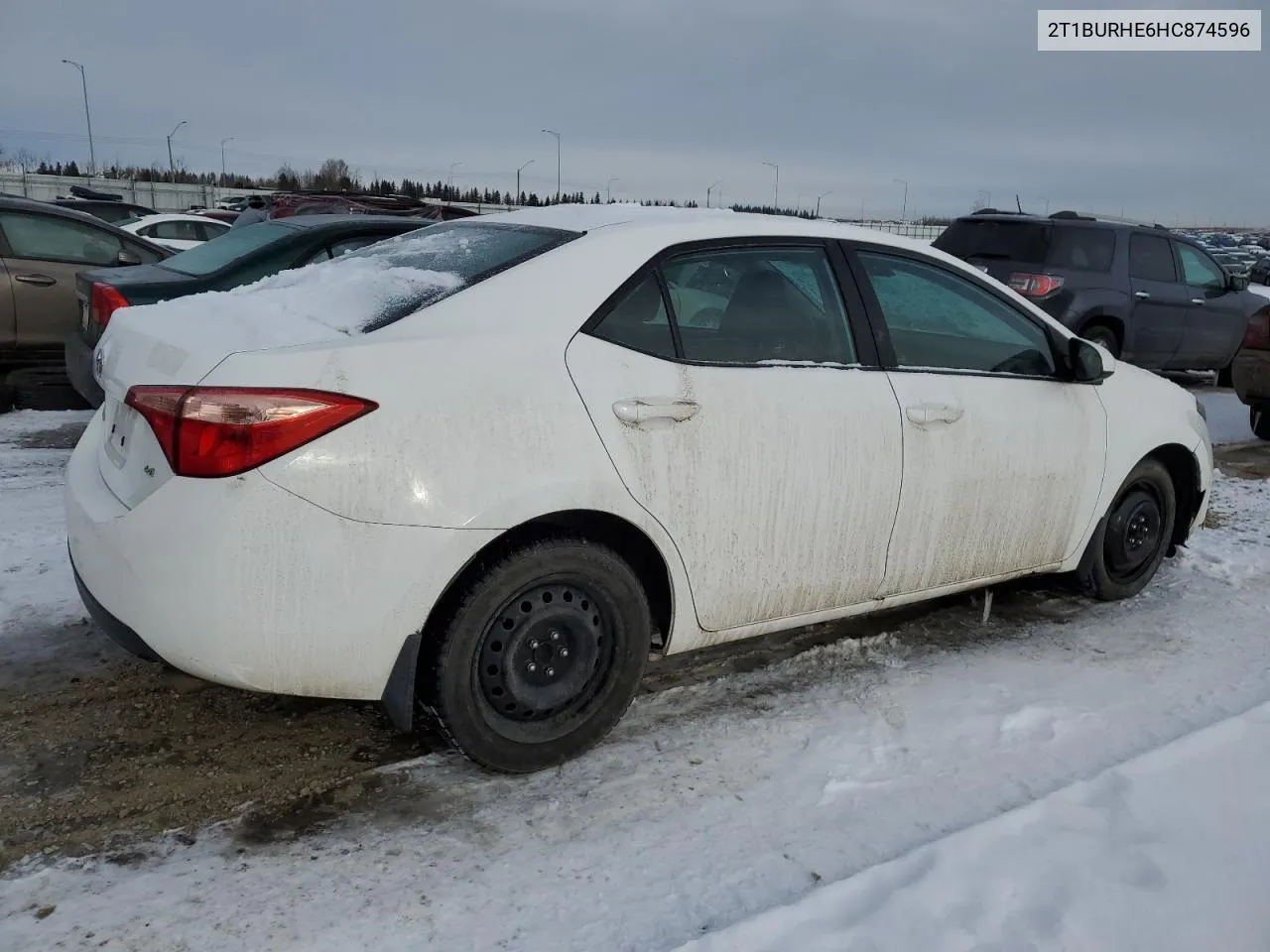 2017 Toyota Corolla L VIN: 2T1BURHE6HC874596 Lot: 41919884