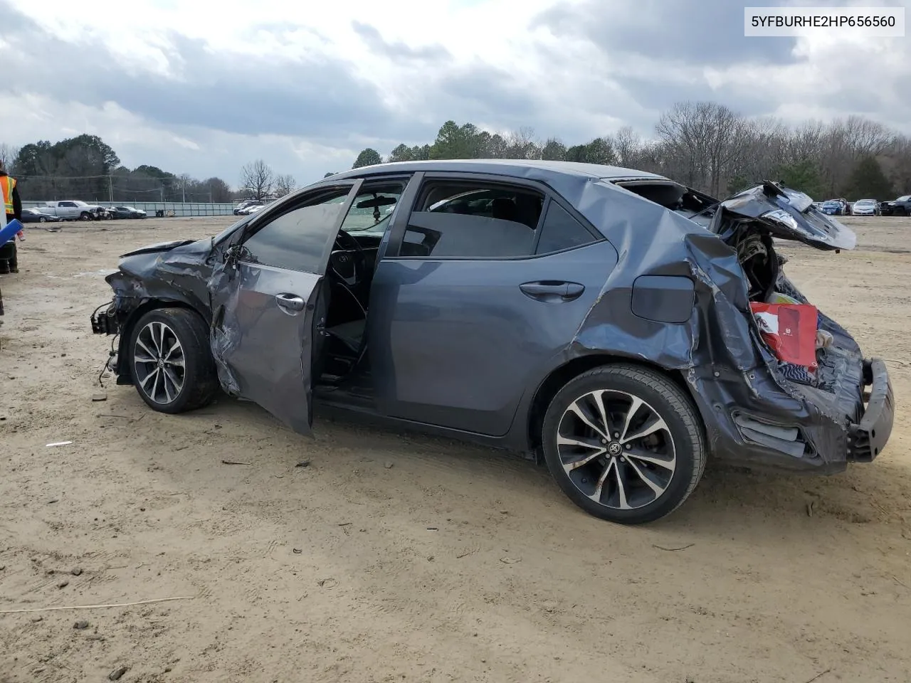 2017 Toyota Corolla L VIN: 5YFBURHE2HP656560 Lot: 43509344