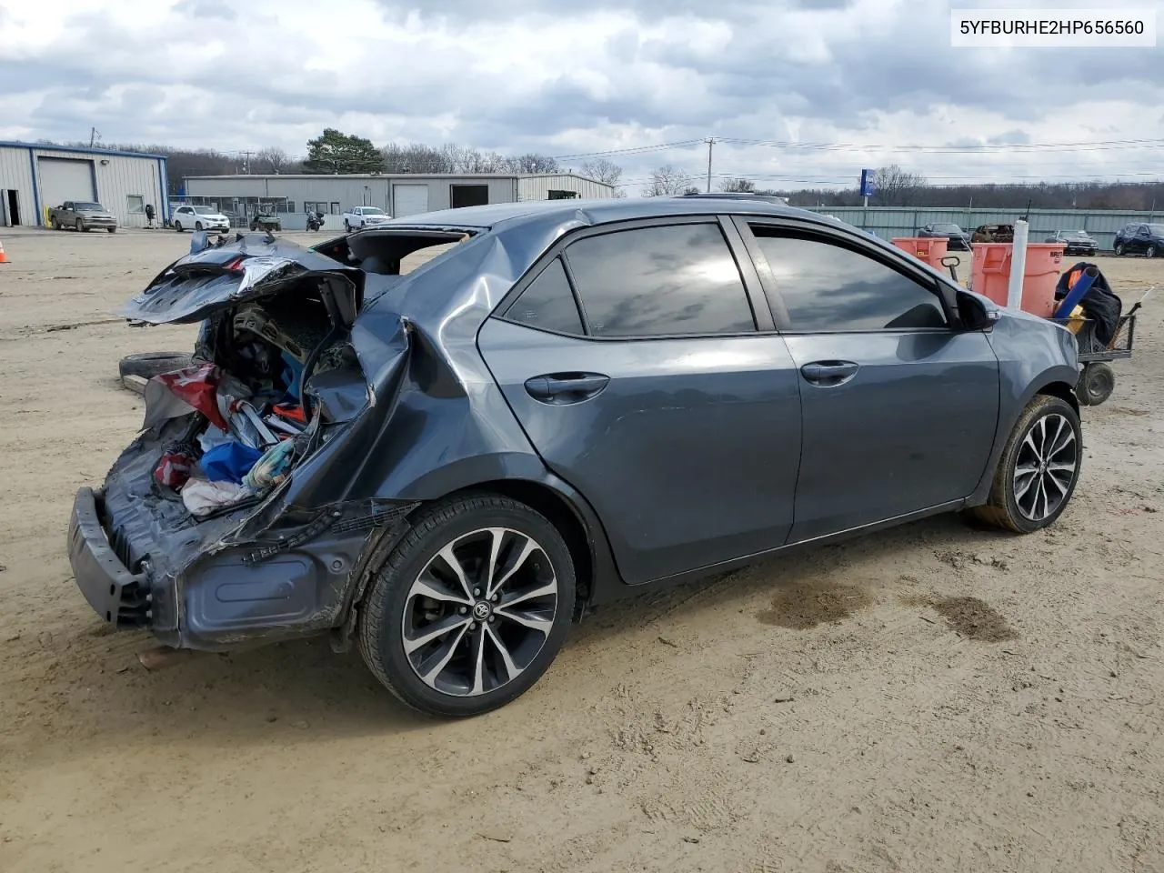 2017 Toyota Corolla L VIN: 5YFBURHE2HP656560 Lot: 43509344