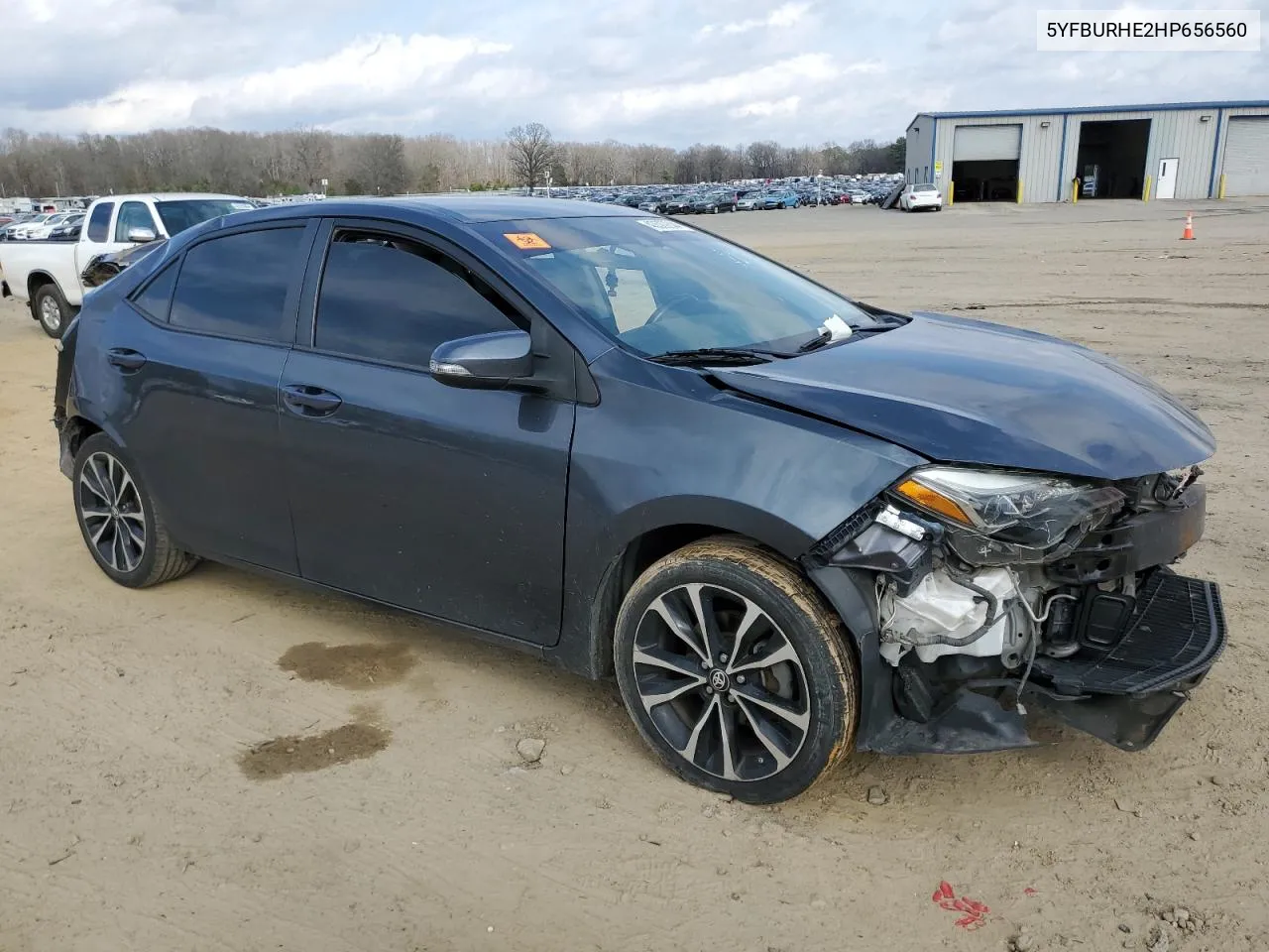 2017 Toyota Corolla L VIN: 5YFBURHE2HP656560 Lot: 43509344