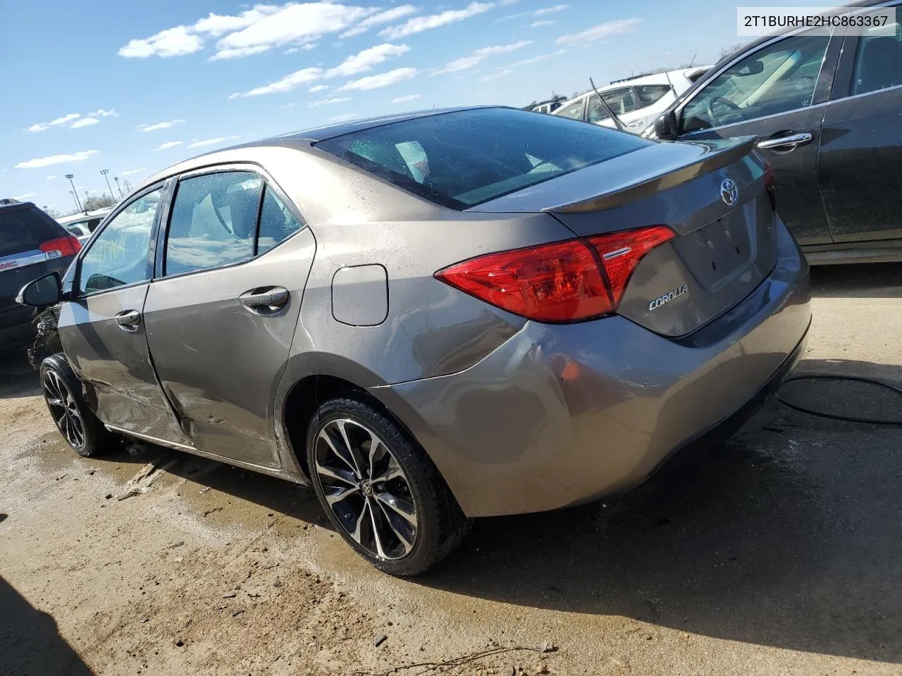 2017 Toyota Corolla L VIN: 2T1BURHE2HC863367 Lot: 46628504