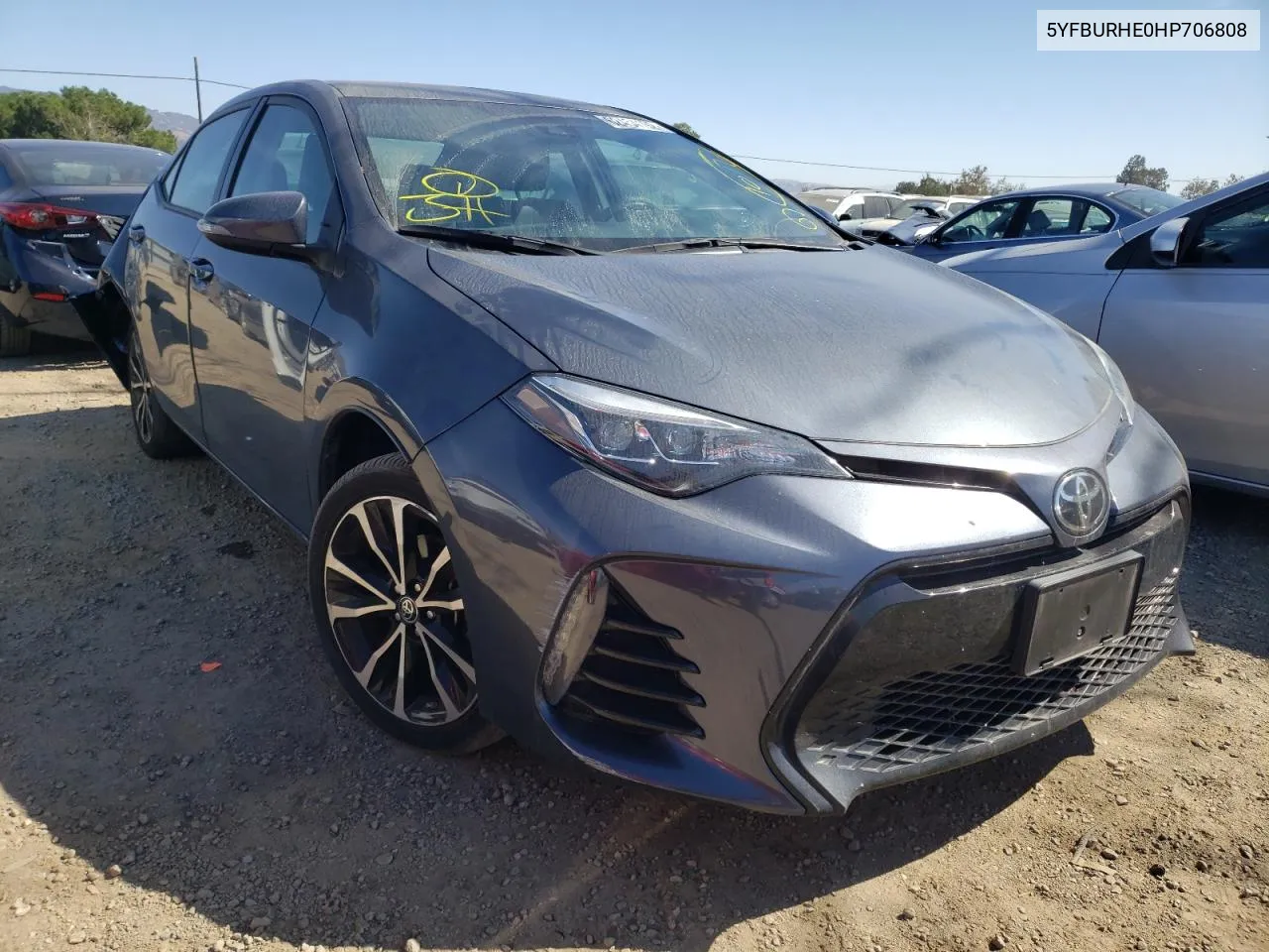 5YFBURHE0HP706808 2017 Toyota Corolla L