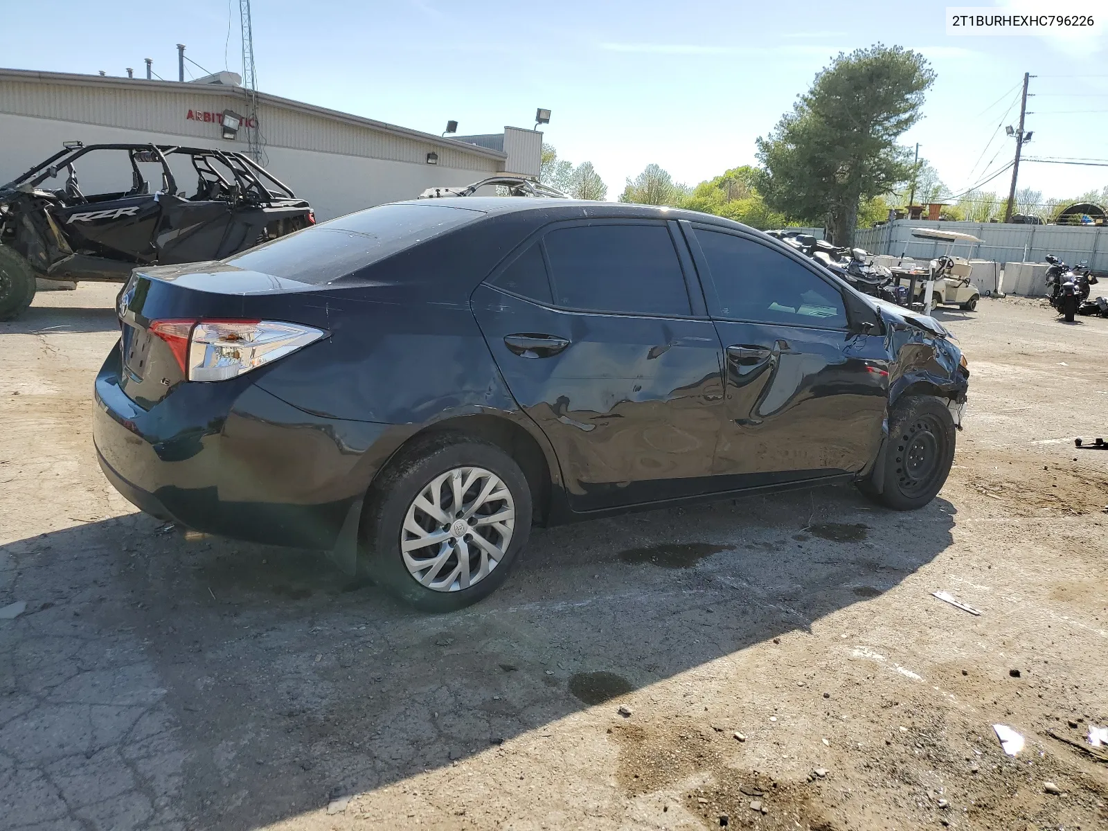 2017 Toyota Corolla L VIN: 2T1BURHEXHC796226 Lot: 51444114