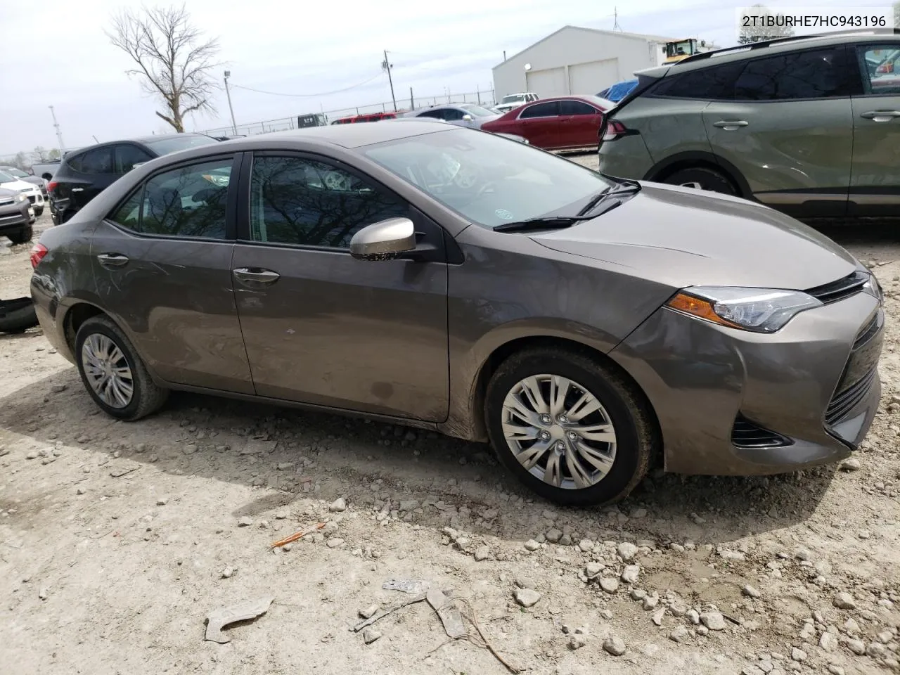 2017 Toyota Corolla L VIN: 2T1BURHE7HC943196 Lot: 51527624