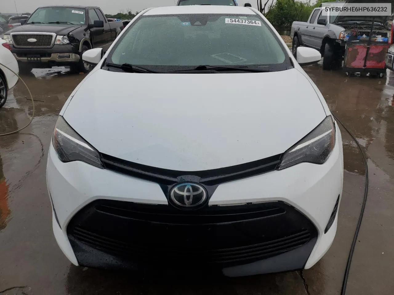 2017 Toyota Corolla L VIN: 5YFBURHE6HP636232 Lot: 54437364