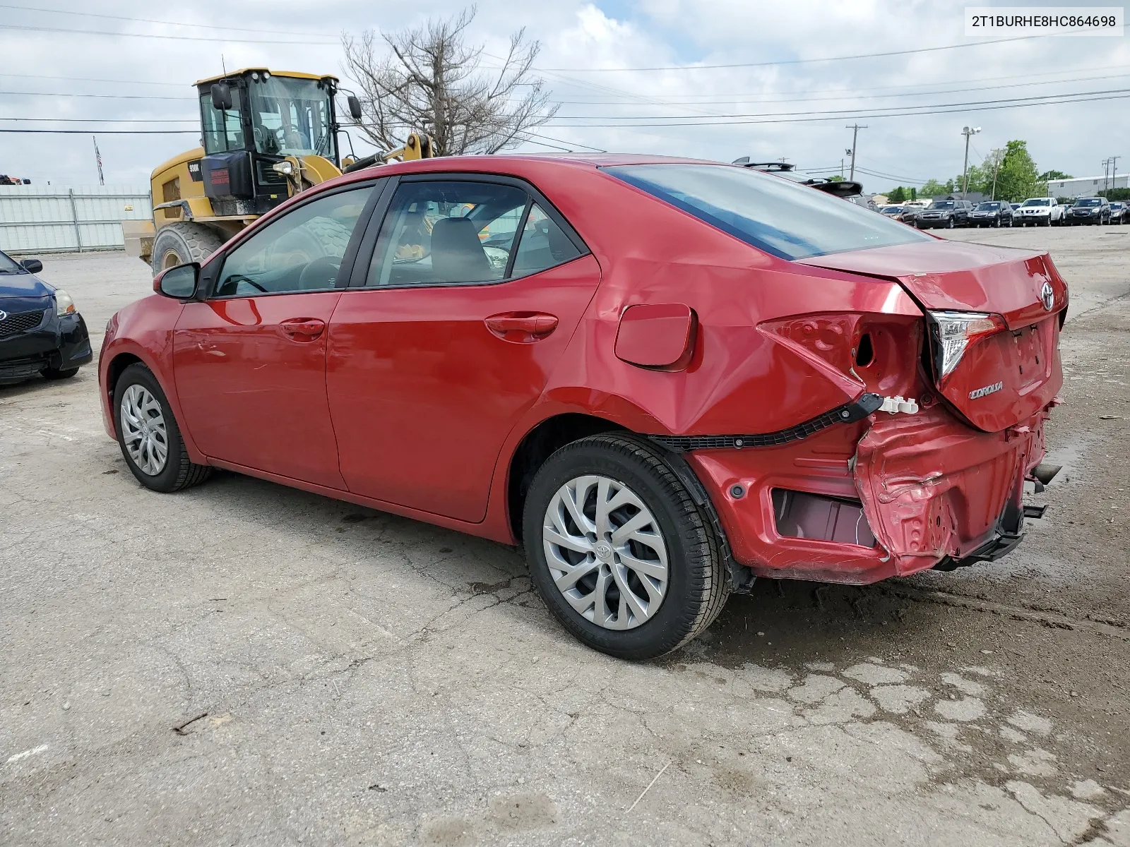 2017 Toyota Corolla L VIN: 2T1BURHE8HC864698 Lot: 54621324