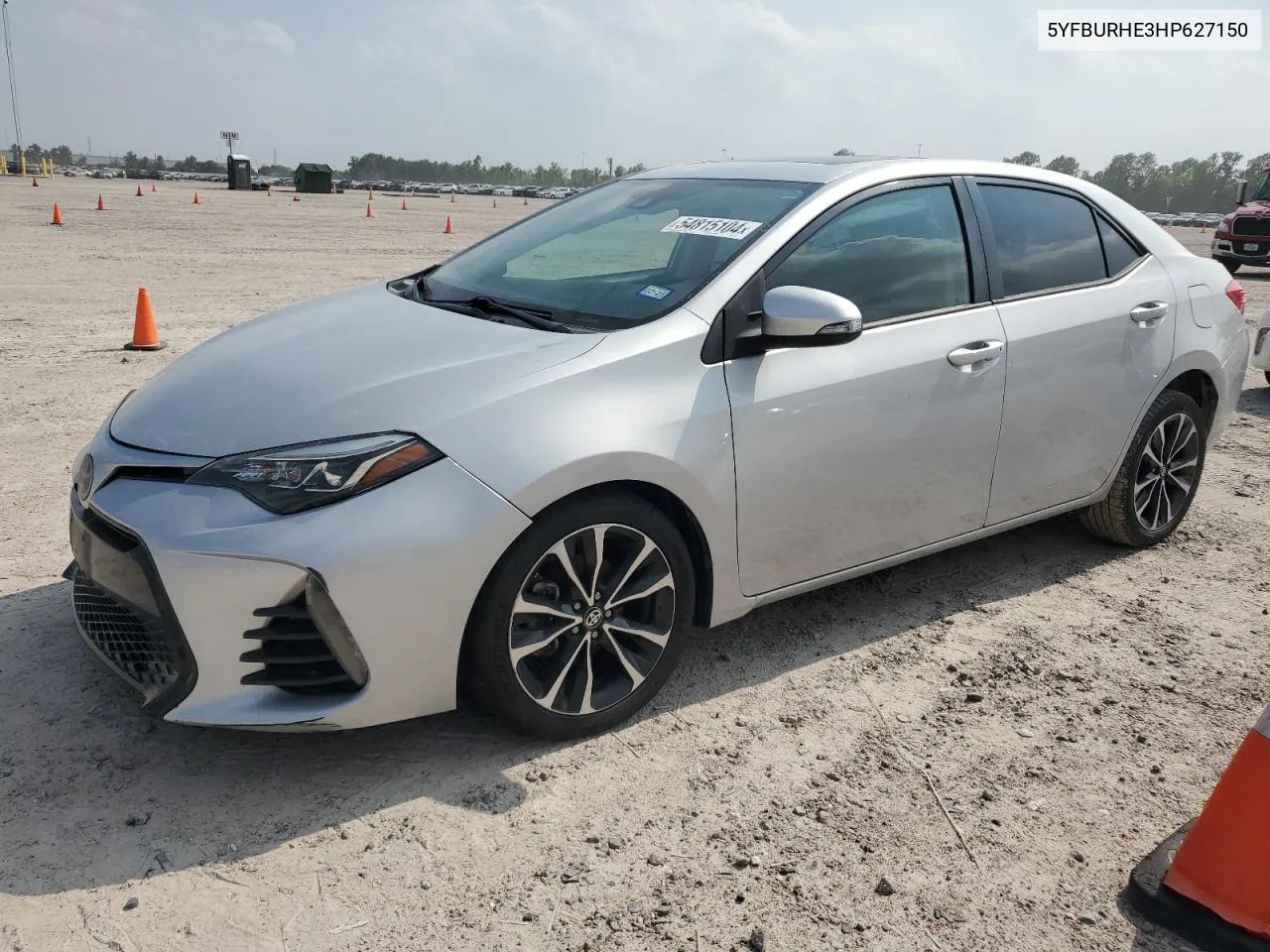 5YFBURHE3HP627150 2017 Toyota Corolla L