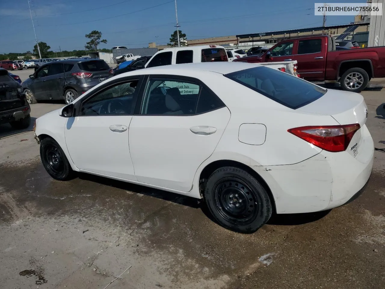 2017 Toyota Corolla L VIN: 2T1BURHE6HC755656 Lot: 55094084