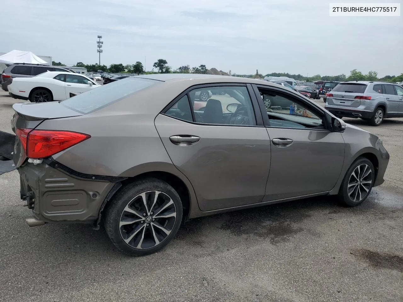 2017 Toyota Corolla L VIN: 2T1BURHE4HC775517 Lot: 57956734