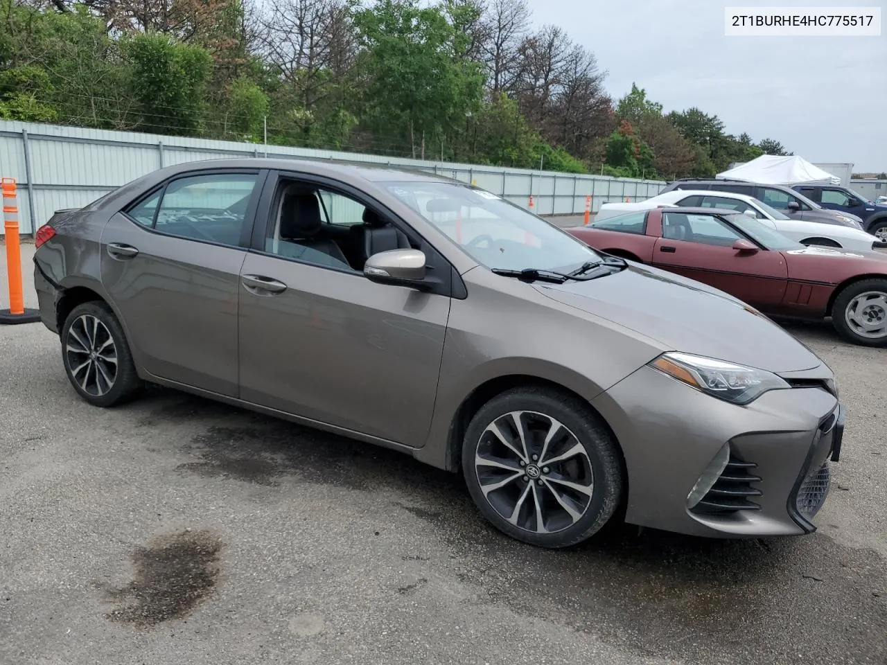 2017 Toyota Corolla L VIN: 2T1BURHE4HC775517 Lot: 57956734