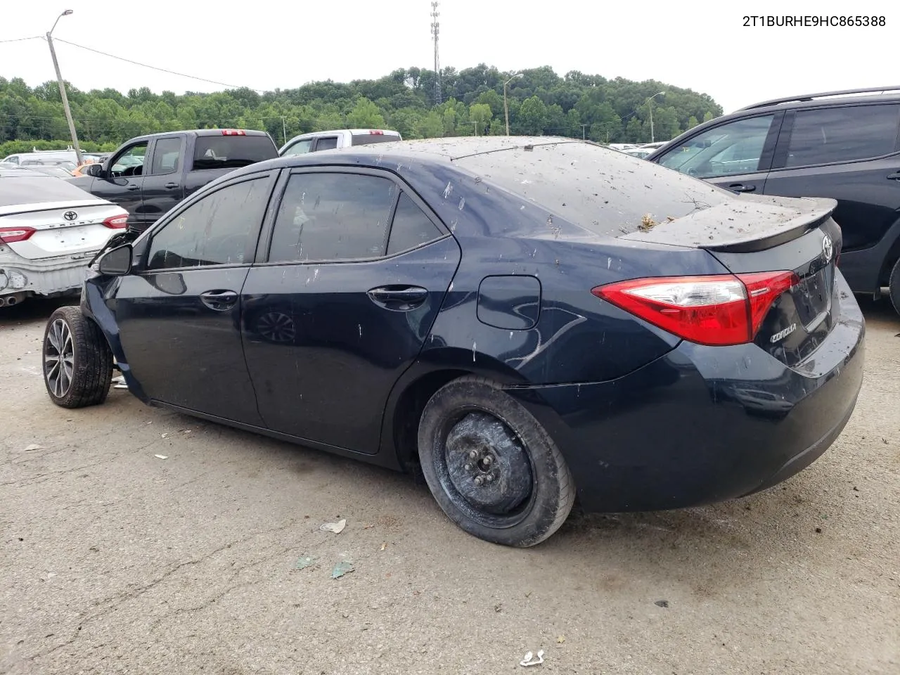 2017 Toyota Corolla L VIN: 2T1BURHE9HC865388 Lot: 59398414