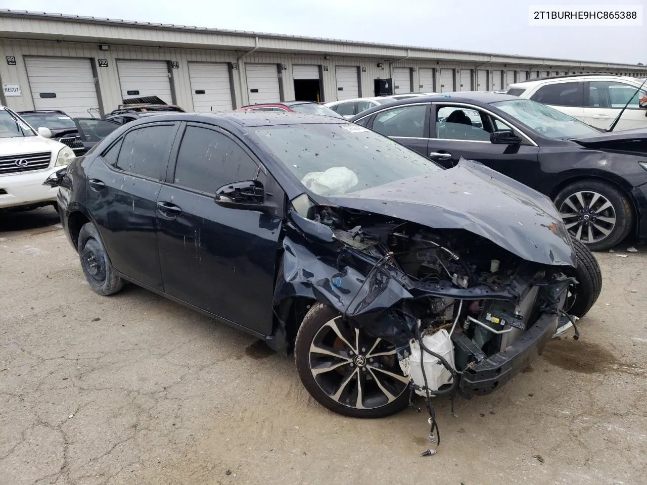 2017 Toyota Corolla L VIN: 2T1BURHE9HC865388 Lot: 59398414