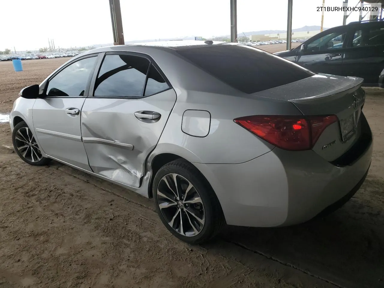 2017 Toyota Corolla L VIN: 2T1BURHEXHC940129 Lot: 60954574