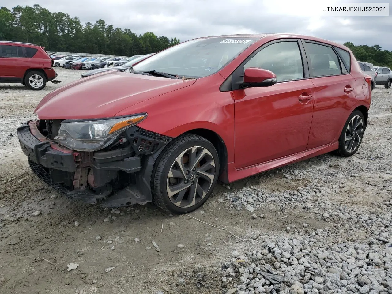 2017 Toyota Corolla Im VIN: JTNKARJEXHJ525024 Lot: 61222334