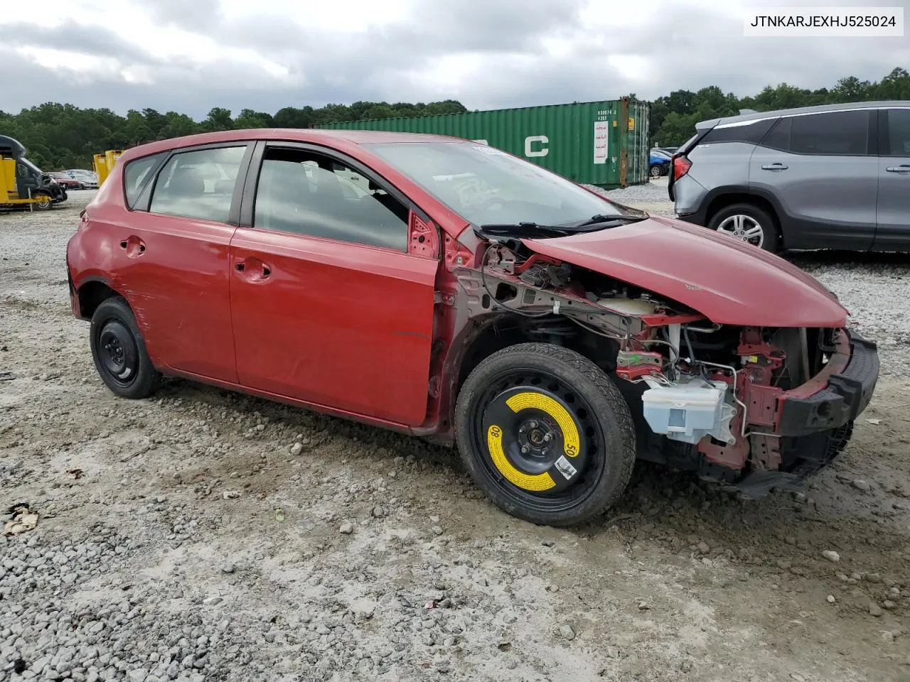 2017 Toyota Corolla Im VIN: JTNKARJEXHJ525024 Lot: 61222334