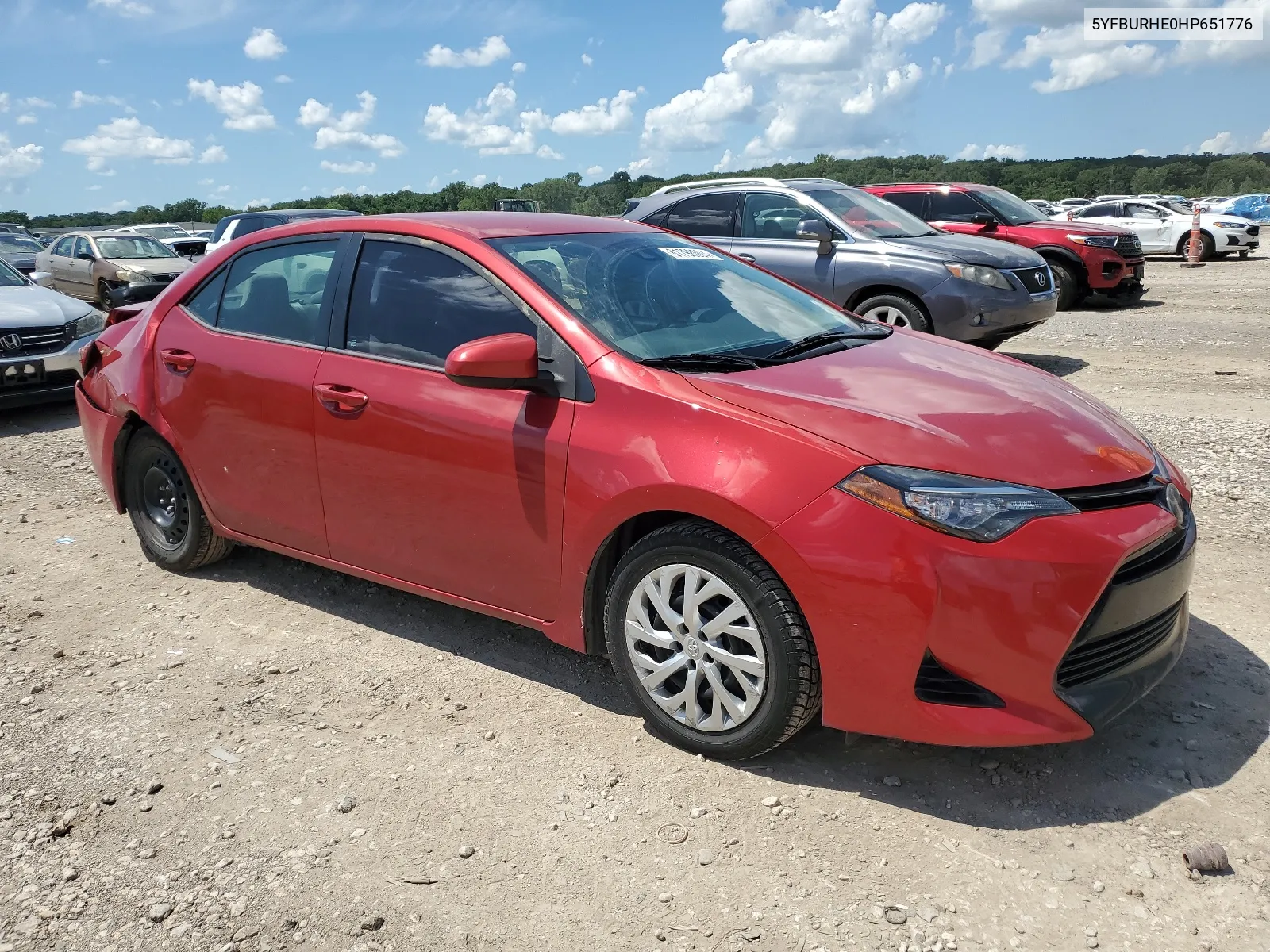 5YFBURHE0HP651776 2017 Toyota Corolla L