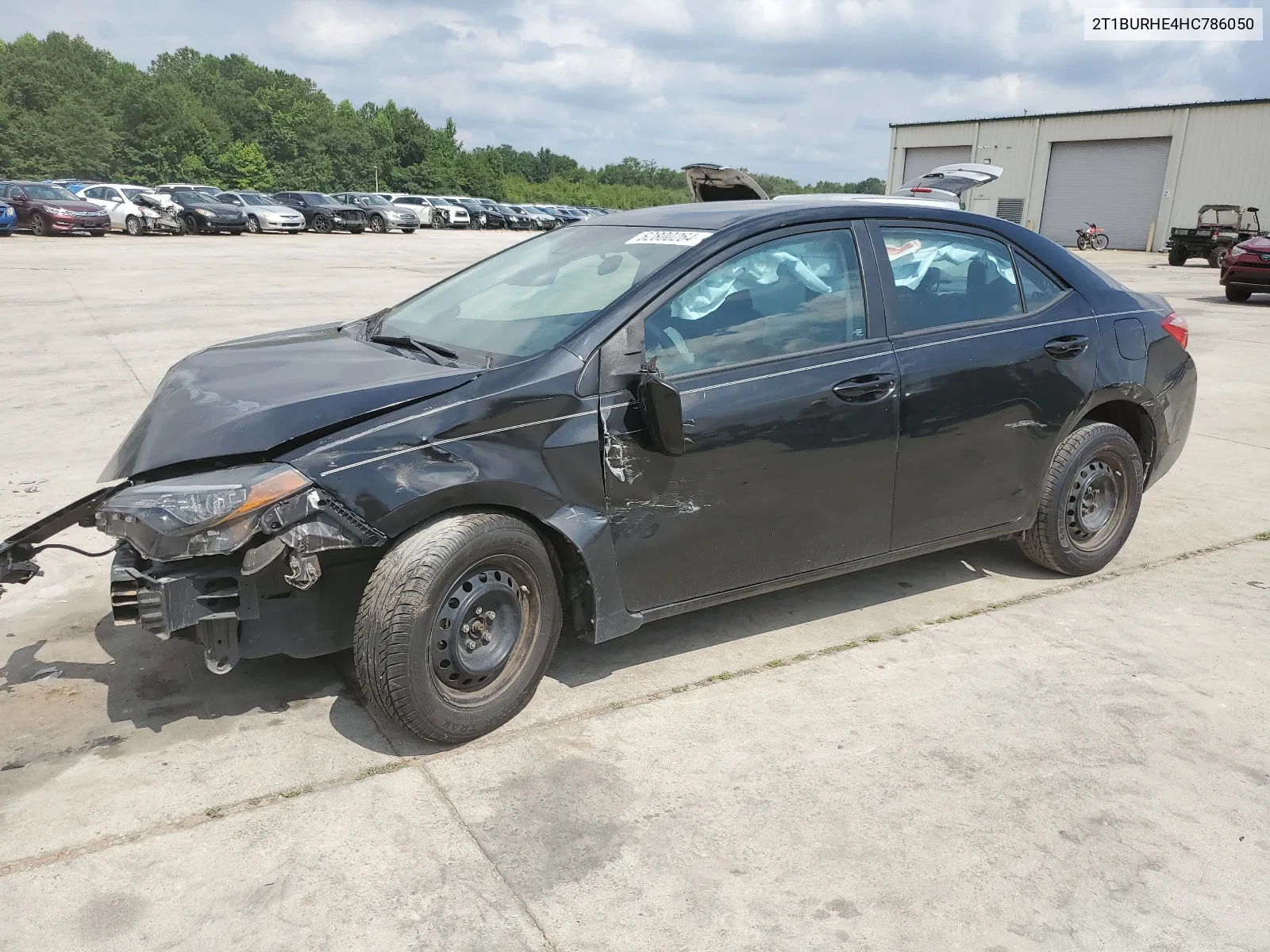 2017 Toyota Corolla L VIN: 2T1BURHE4HC786050 Lot: 62800264