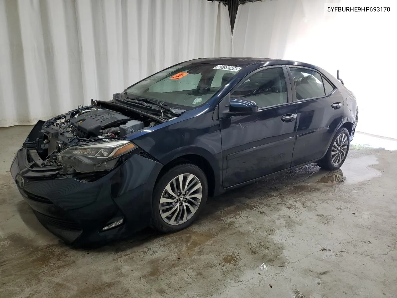 2017 Toyota Corolla L VIN: 5YFBURHE9HP693170 Lot: 63770944