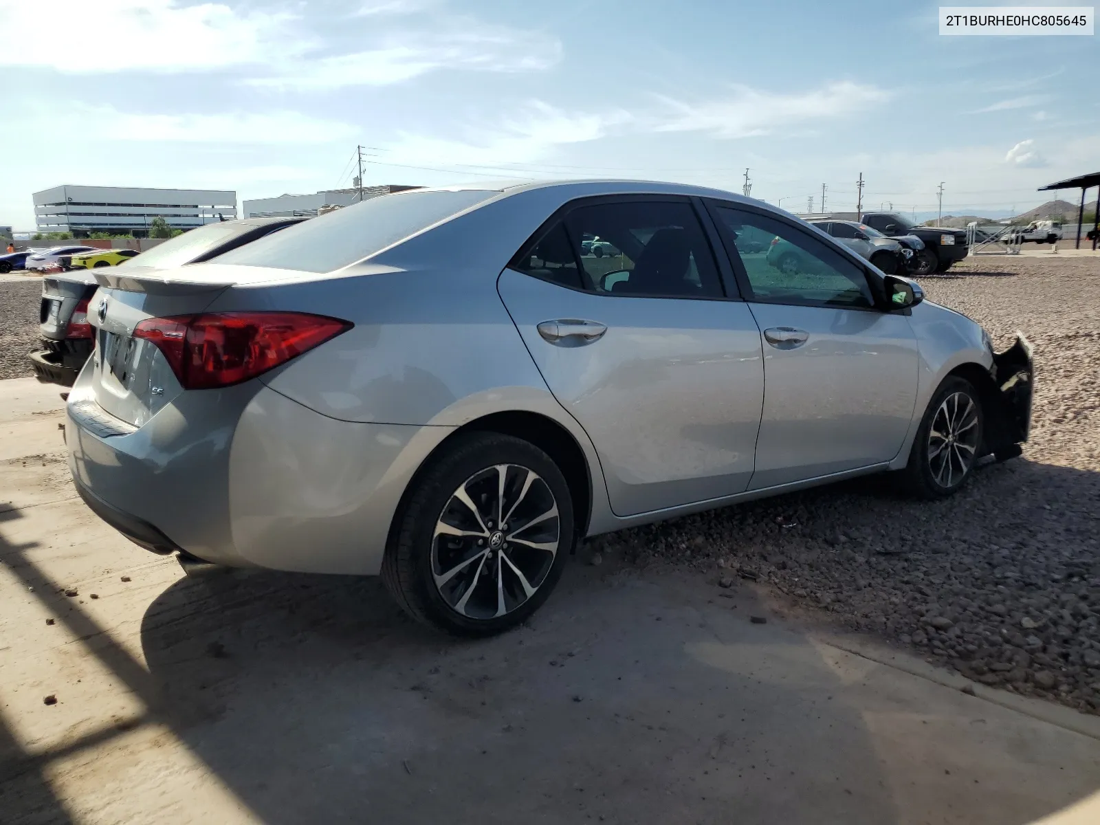 2T1BURHE0HC805645 2017 Toyota Corolla L