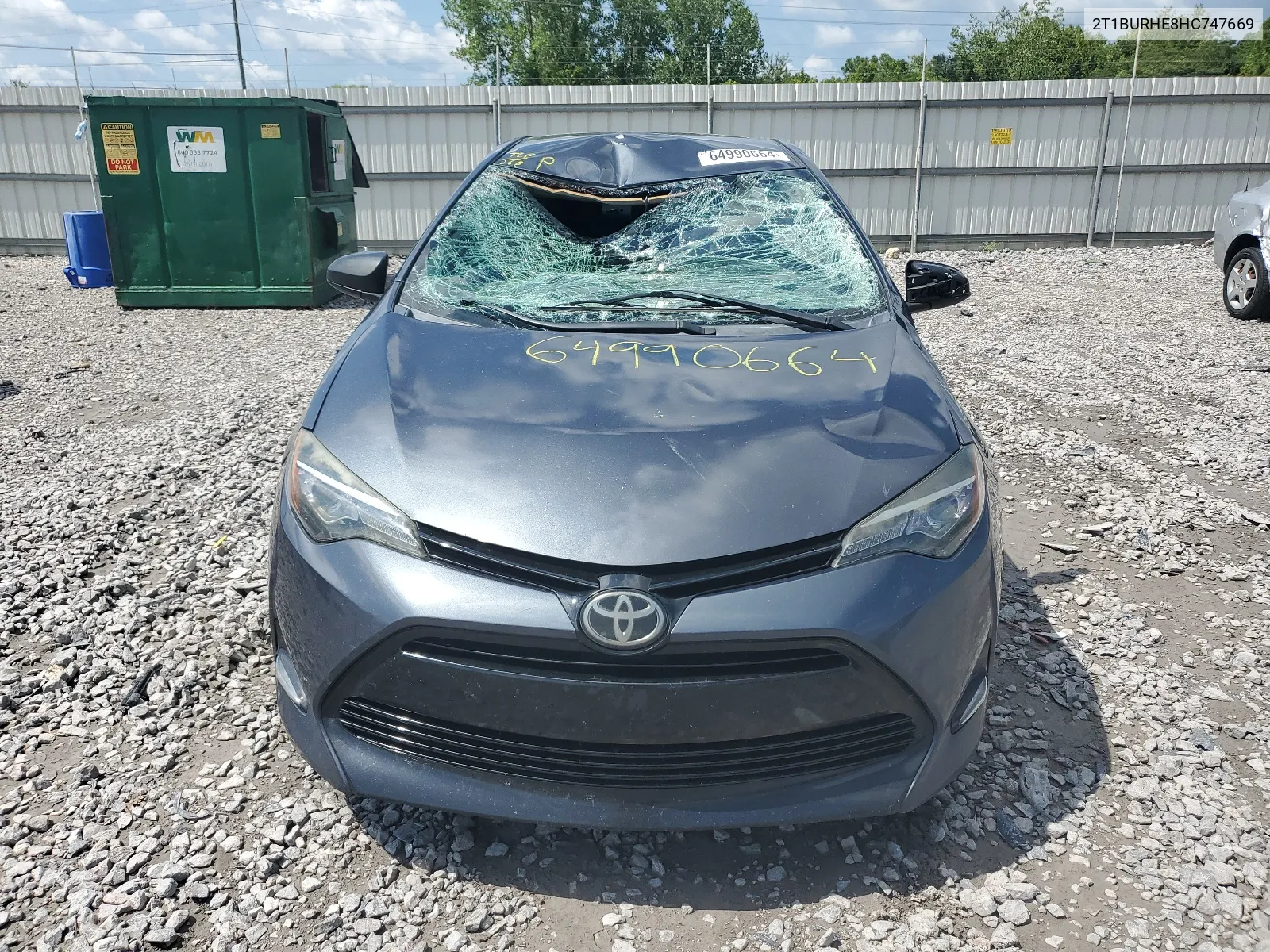 2T1BURHE8HC747669 2017 Toyota Corolla L