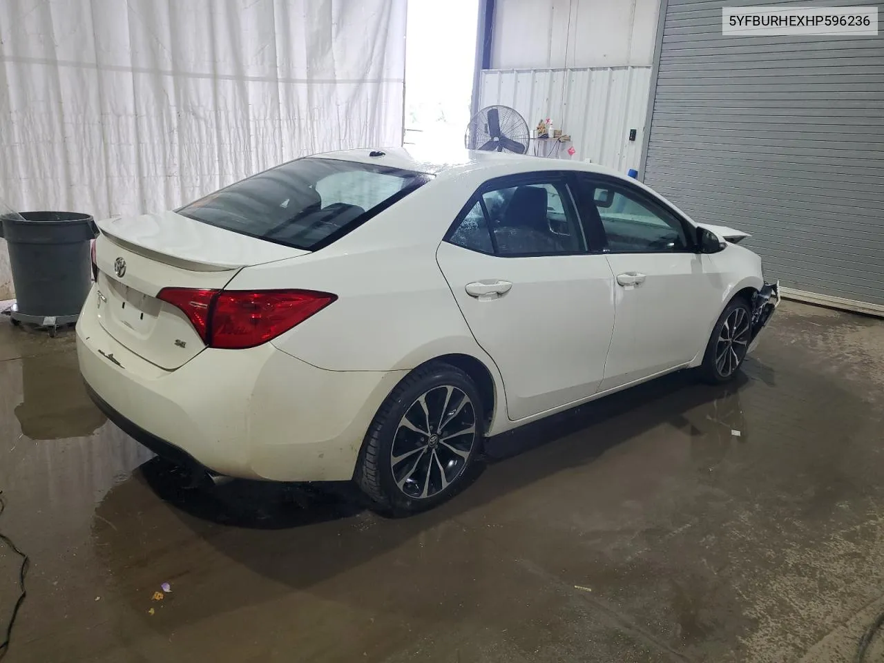 2017 Toyota Corolla L VIN: 5YFBURHEXHP596236 Lot: 65568384