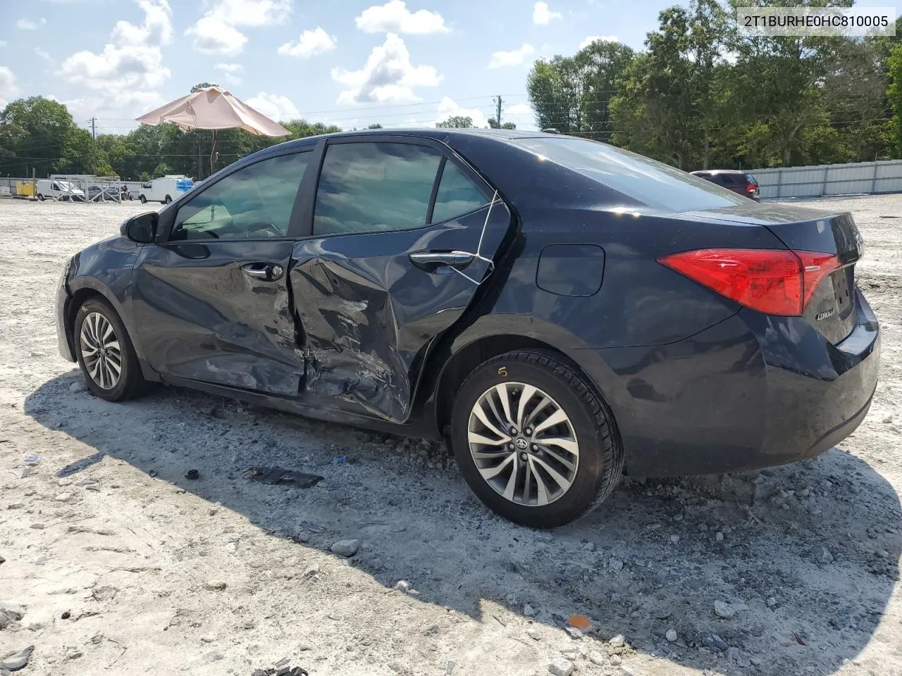 2017 Toyota Corolla L VIN: 2T1BURHE0HC810005 Lot: 65613124