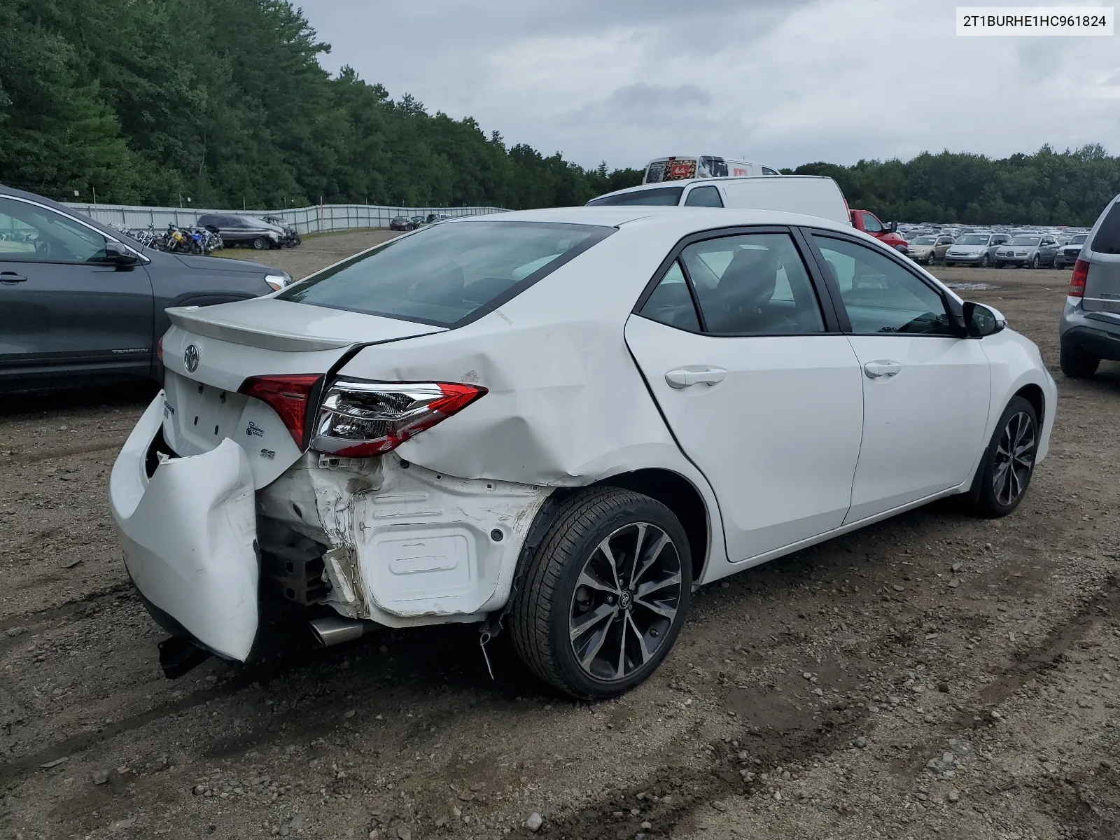 2017 Toyota Corolla L VIN: 2T1BURHE1HC961824 Lot: 65653284