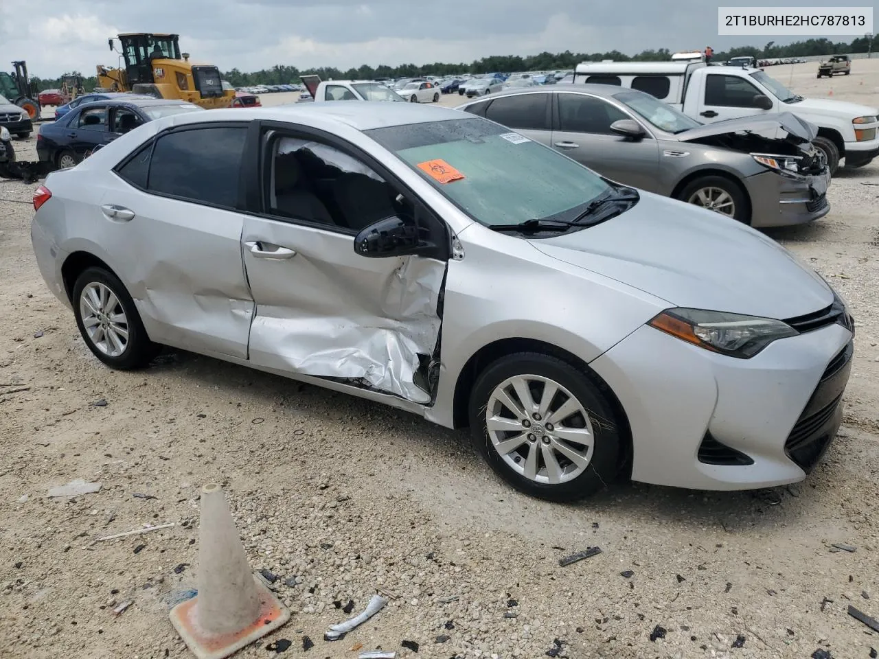 2017 Toyota Corolla L VIN: 2T1BURHE2HC787813 Lot: 66366594