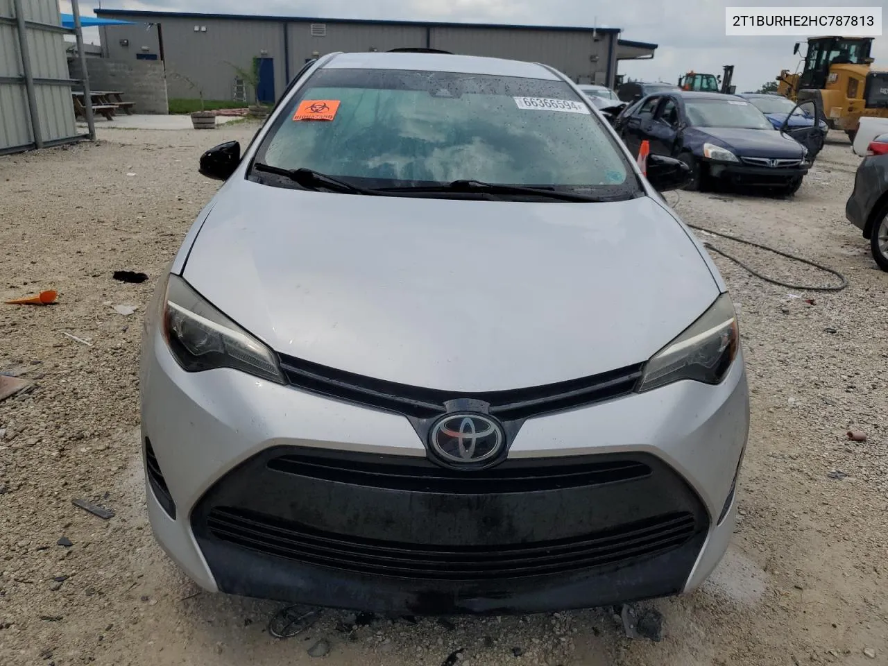 2017 Toyota Corolla L VIN: 2T1BURHE2HC787813 Lot: 66366594