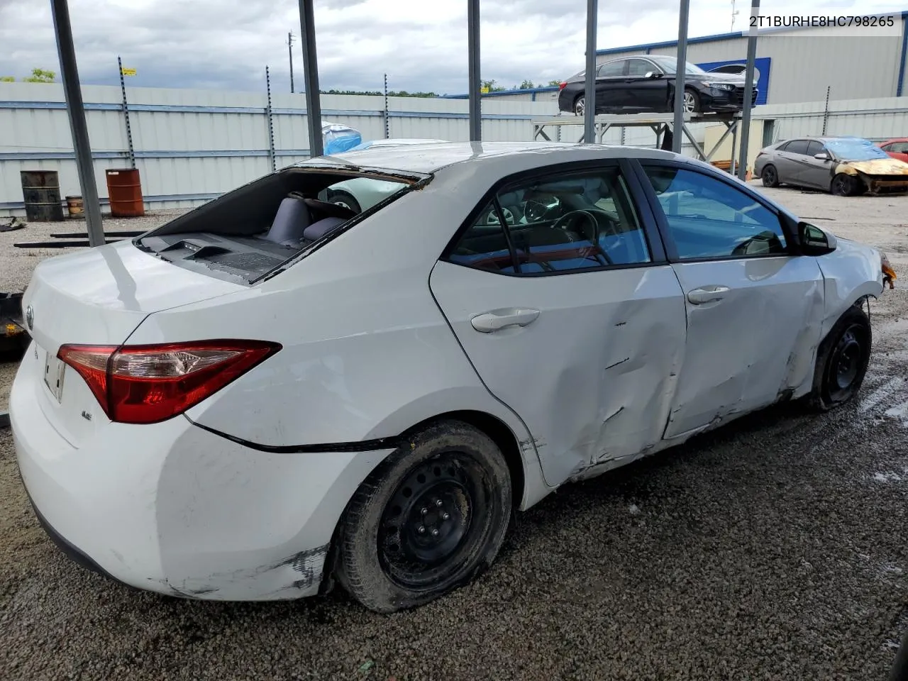 2017 Toyota Corolla L VIN: 2T1BURHE8HC798265 Lot: 66401104