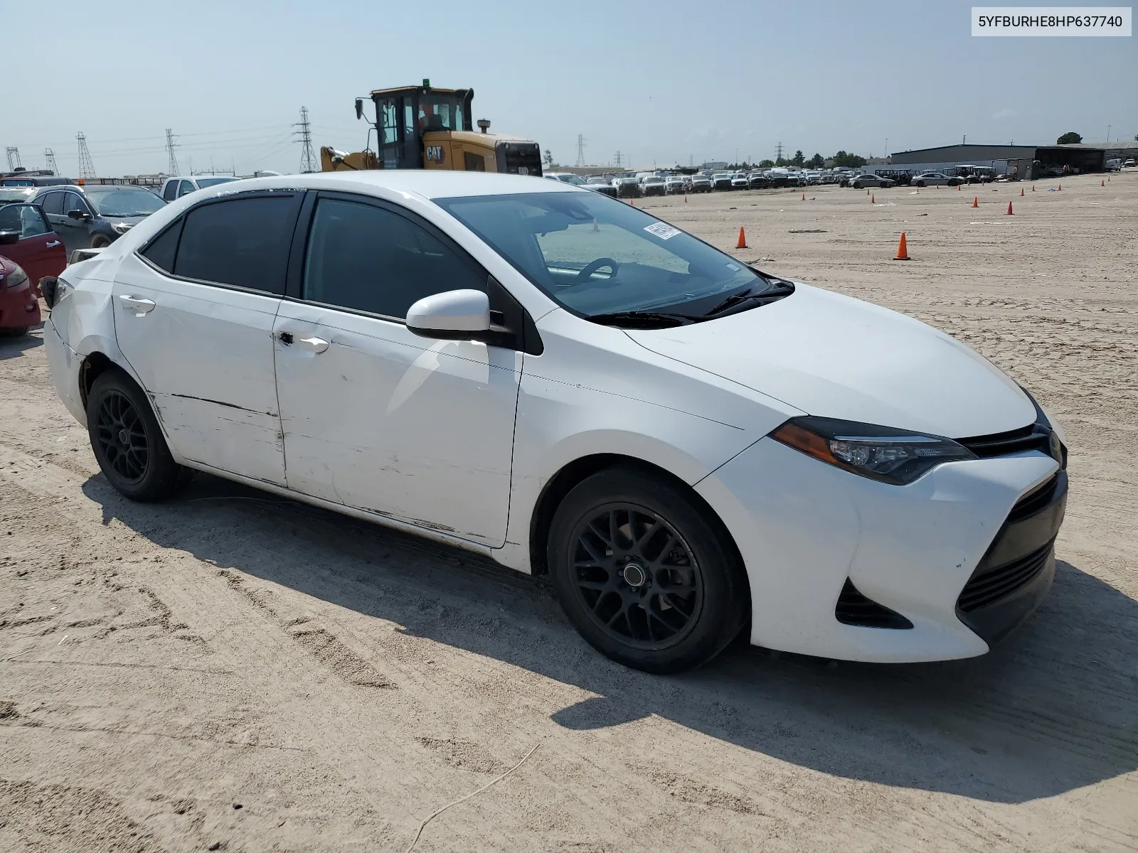 2017 Toyota Corolla L VIN: 5YFBURHE8HP637740 Lot: 66543934