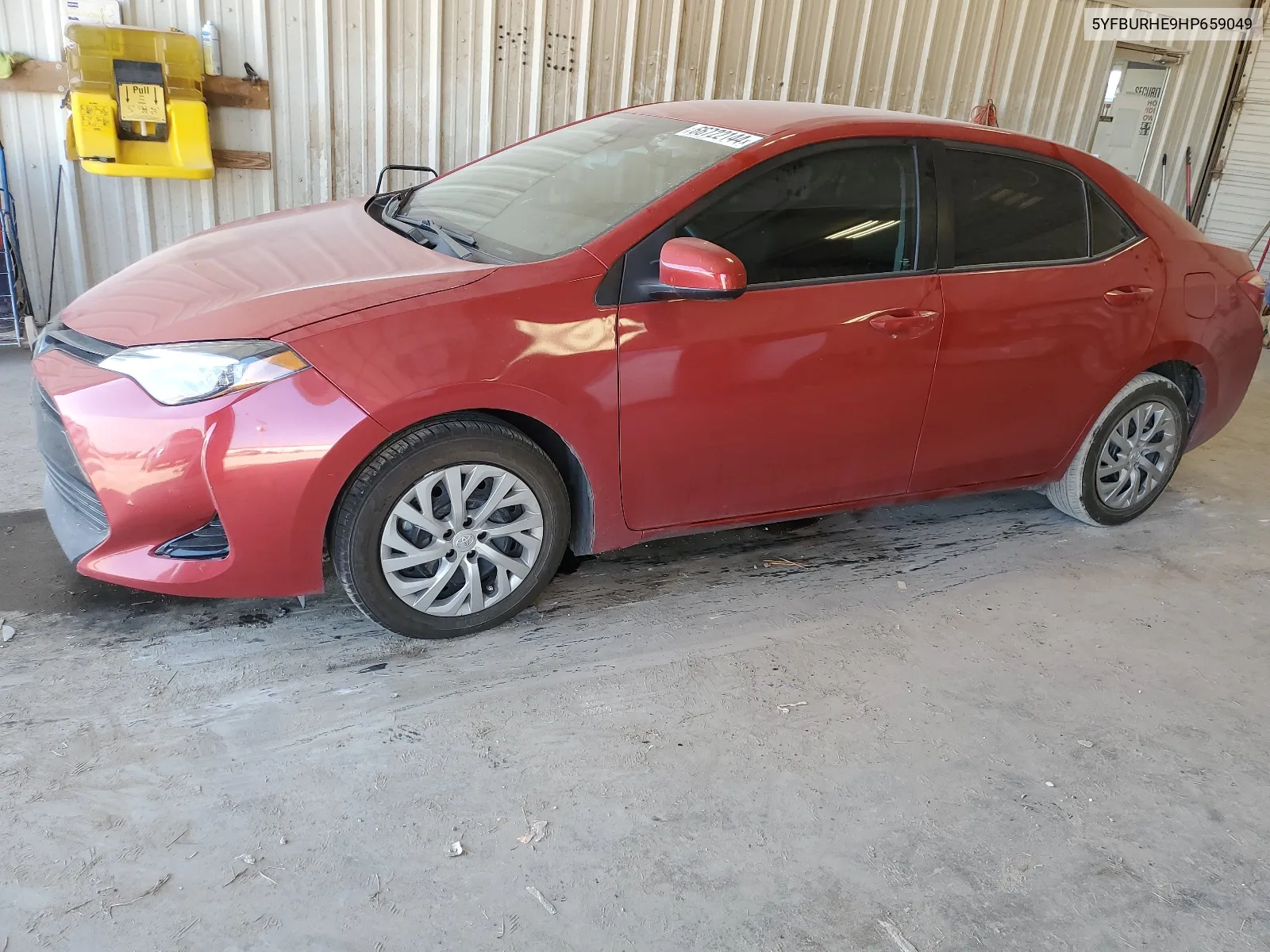 5YFBURHE9HP659049 2017 Toyota Corolla L