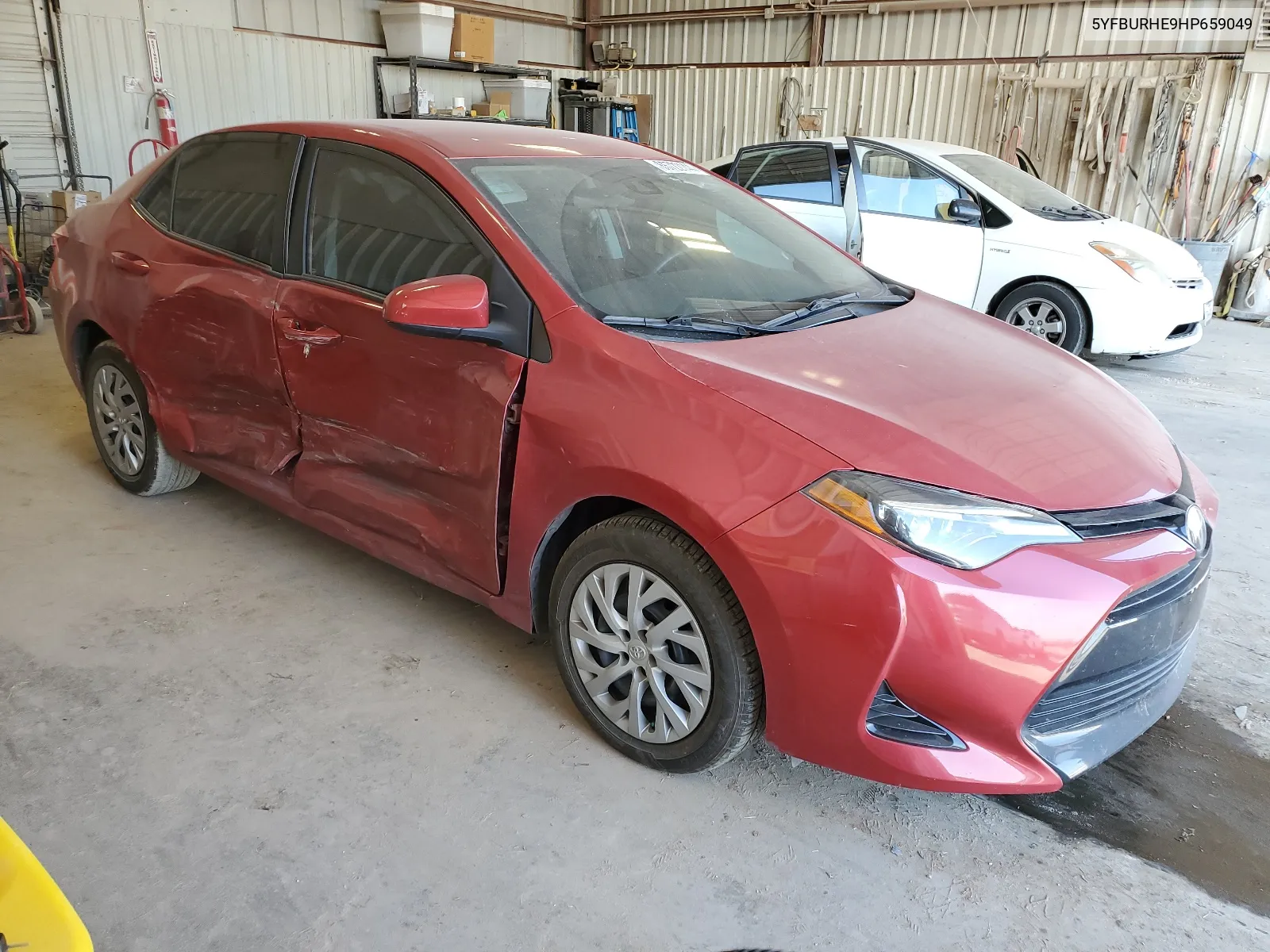 2017 Toyota Corolla L VIN: 5YFBURHE9HP659049 Lot: 66722144