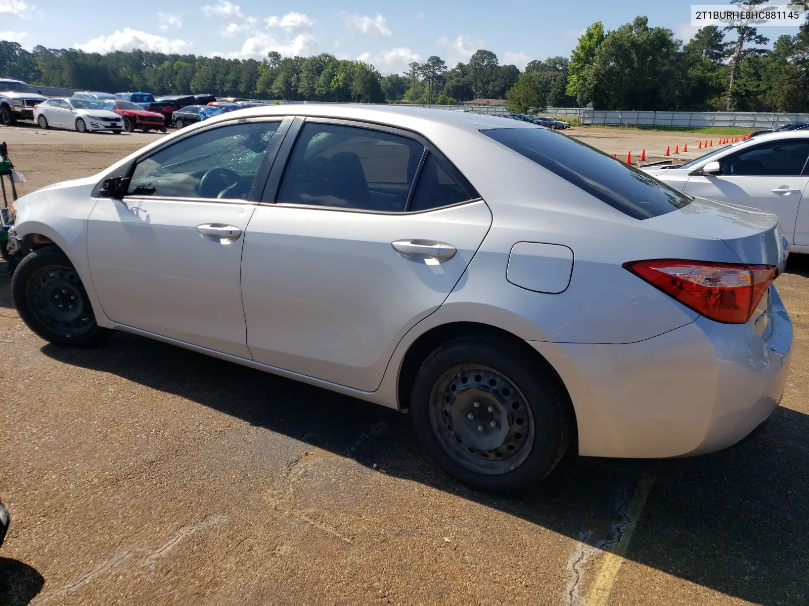 2017 Toyota Corolla L VIN: 2T1BURHE8HC881145 Lot: 66898704