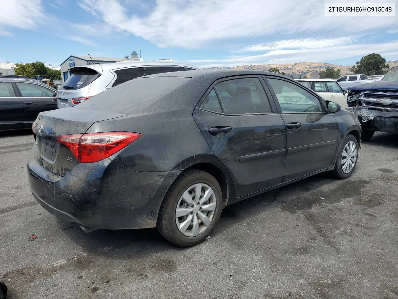 2017 Toyota Corolla L VIN: 2T1BURHE6HC915048 Lot: 67141034