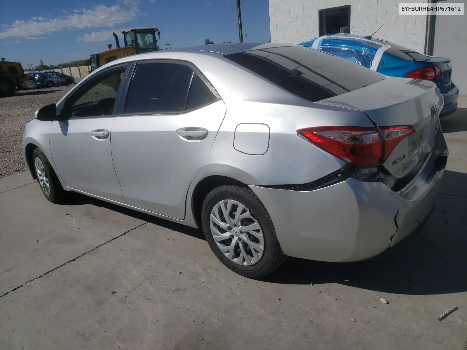 2017 Toyota Corolla L VIN: 5YFBURHE4HP671612 Lot: 67376274