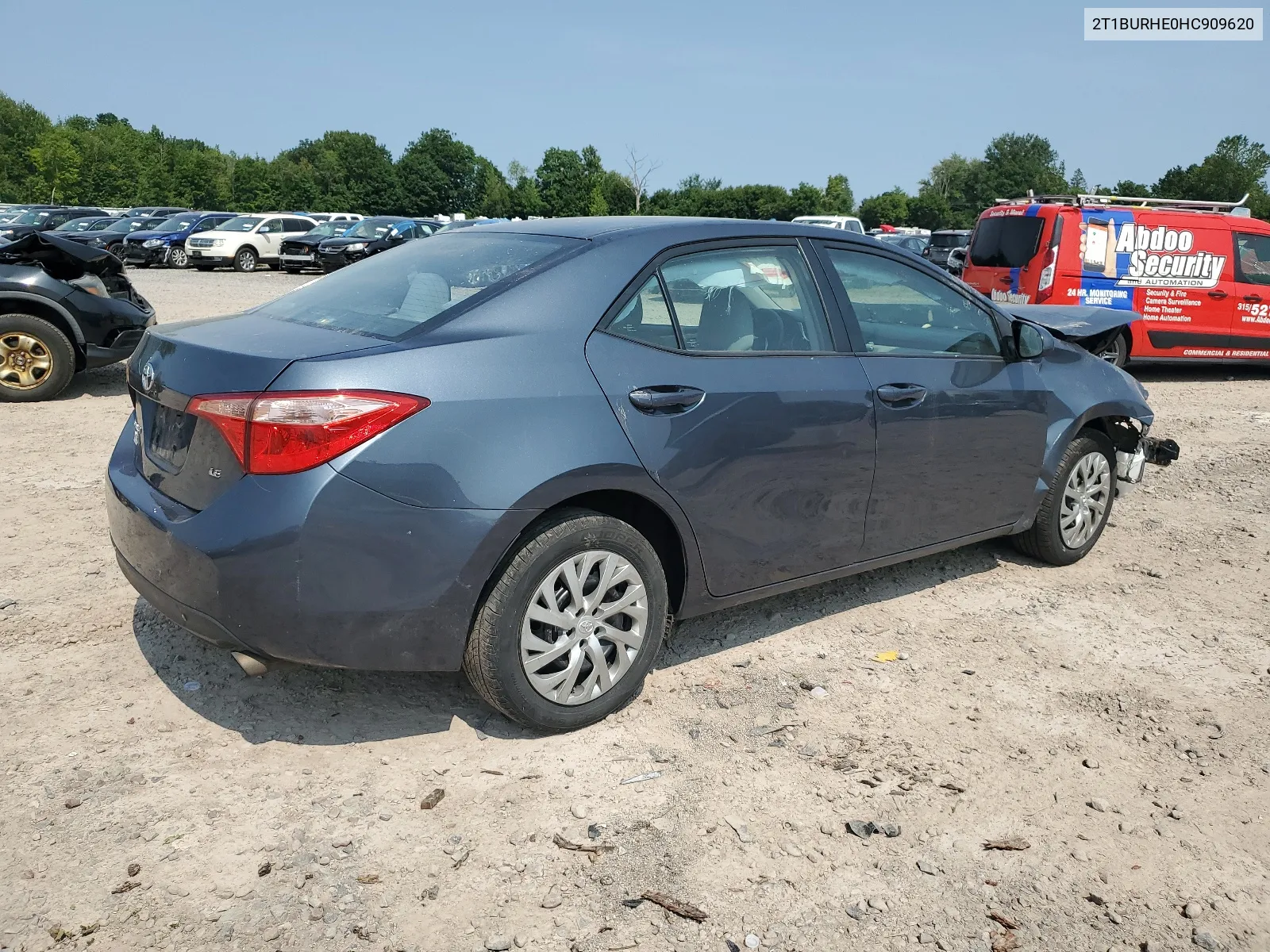 2017 Toyota Corolla L VIN: 2T1BURHE0HC909620 Lot: 67661564